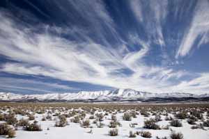 Photographers Trish and Deon Reynolds have opened the Eureka Gallery on Eureka's Main Street to exhibit and sell their own work and that of other area artists. The image above is a photograph that Deon took in nearby Diamond Valley, and the one below is Trish's photo of Lunar Lake, taken on their recent trip to Death Valley. Photographers Trish and Deon Reynolds have opened the Eureka Gallery on Eureka's Main Street to exhibit and sell their own work and that of other area artists. The image above is a photograph that Deon took in nearby Diamond Valley, and the one below is Trish's photo of Lunar Lake, taken on their recent trip to Death Valley.
