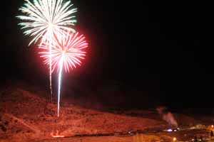 The Fire & Ice Festival coincided with the centennial of locomotive Number 93 of the Nevada Northern in Ely, so . . . they celebrated! Photo courtesy Nevada Northern Railway