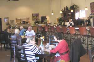 The Courtyard Cafe, Fallon Photo by Max Winthrop