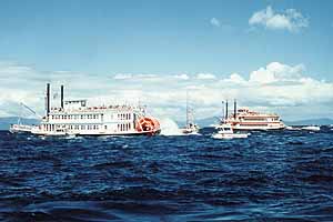 The Dixie and The Tahoe Queen The Dixie and The Tahoe Queen
