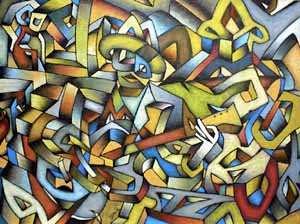 painting by Dray