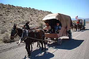 21st Century Wagon Train, Tonopah-bound.