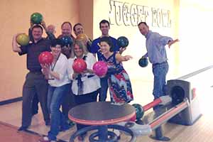 Nugget Bowl, Some of these people actually bowled Nugget Bowl, Some of these people actually bowled