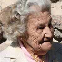 Minnie Perchetti has seen good times and bad in Tonopah over her years here. Photo by Deborah Perchetti