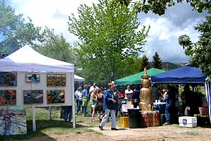More than 20 artists participated in Tuscarora's Open Studios over Memorial Day weekend. Photo by Max Winthrop