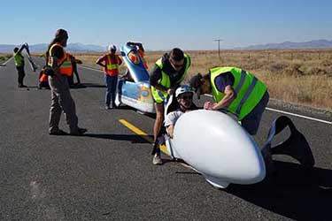 IHPV World Human Powered Speed Challenge at Battle Mountain Nevada