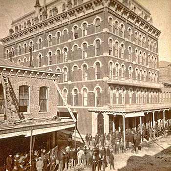 International Hotel - 1876 Virginia City, NV