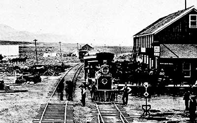 CPRR at Elko Nevada 1869