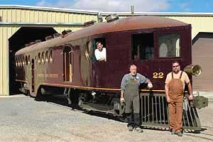 McKeen Car, Nevada State Railroad Museum, Carson City