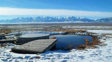 Spencer's Hot Springs, US Highway 50 in Nevada