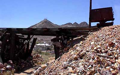 Tonopah Historic Mining Park. Tonopah Nevada