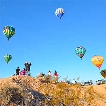 Balloon estival in Mesquite Nevada