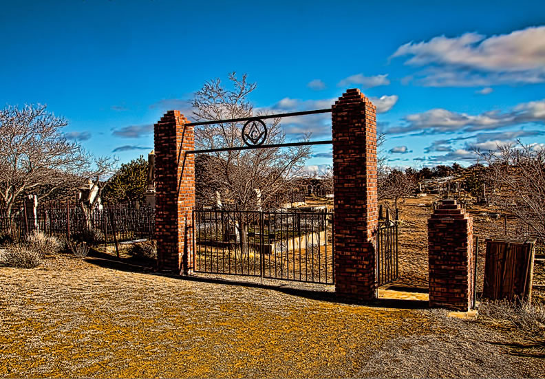 Silver Terrace Cemeteries, Virginia City