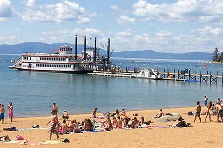 Zephyr Cove Beach, Lake Tahoe