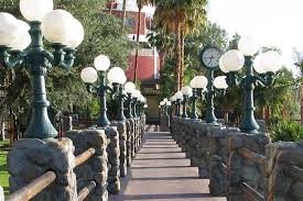 The River Walk on the Colorado River at Laughlin Nevada